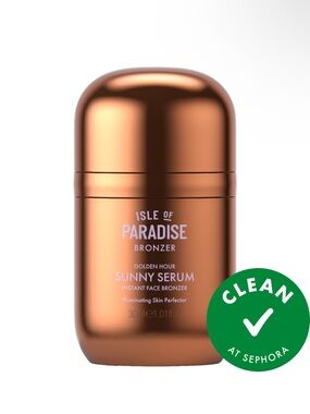 Isle of Paradise Sunny Serum Instant Face Bronzer - Golden Hour